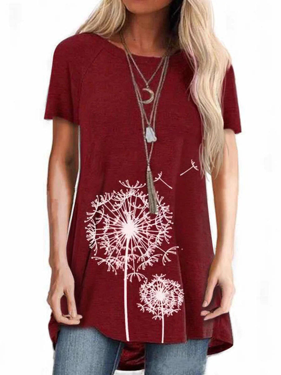 Short Sleeves Printed T-shirt