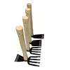 Mini Hoe and Cultivator with Wooden Handle Dual-purpose Hoe Garden Rake Tool