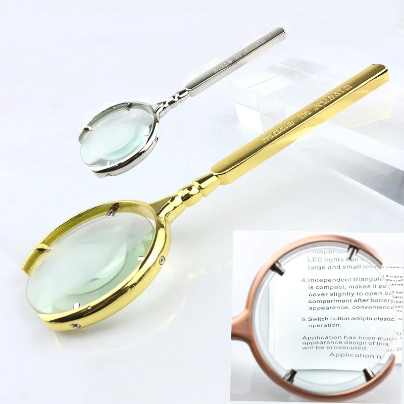 Letclo™ Crescent Opening Reading Magnifying Glass letclo Letclo