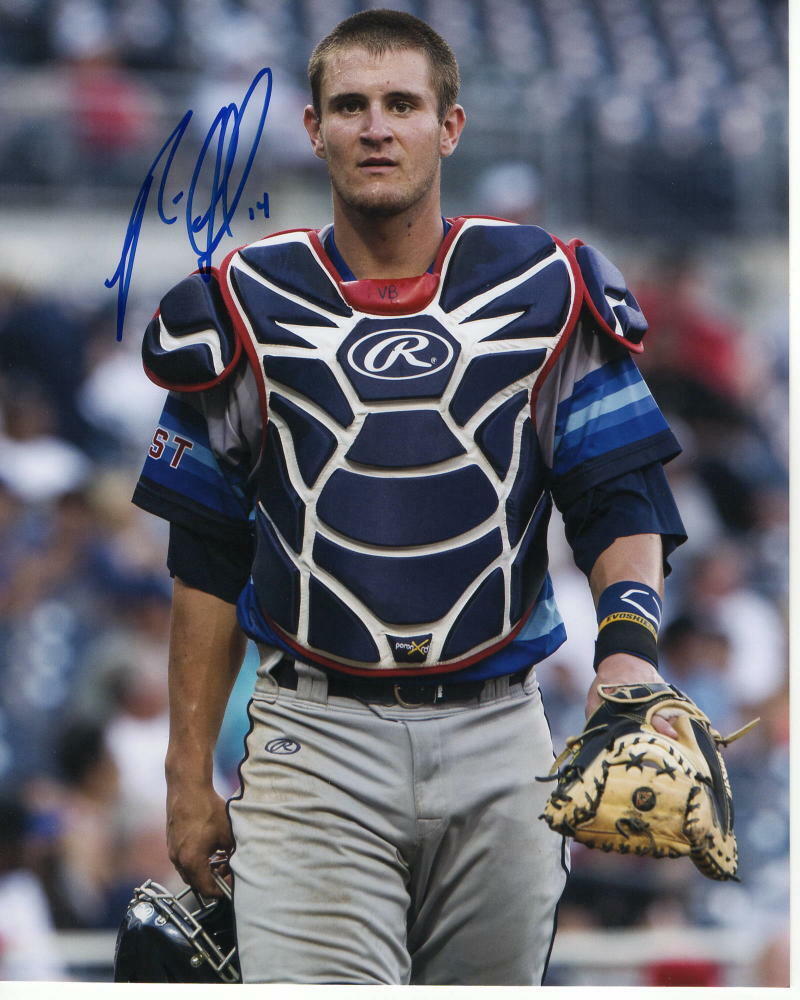 NICK CIUFFO SIGNED AUTOGRAPH 8X10 Photo Poster painting - FULL ROOKIE SIGNATURE, TAMPA RAYS