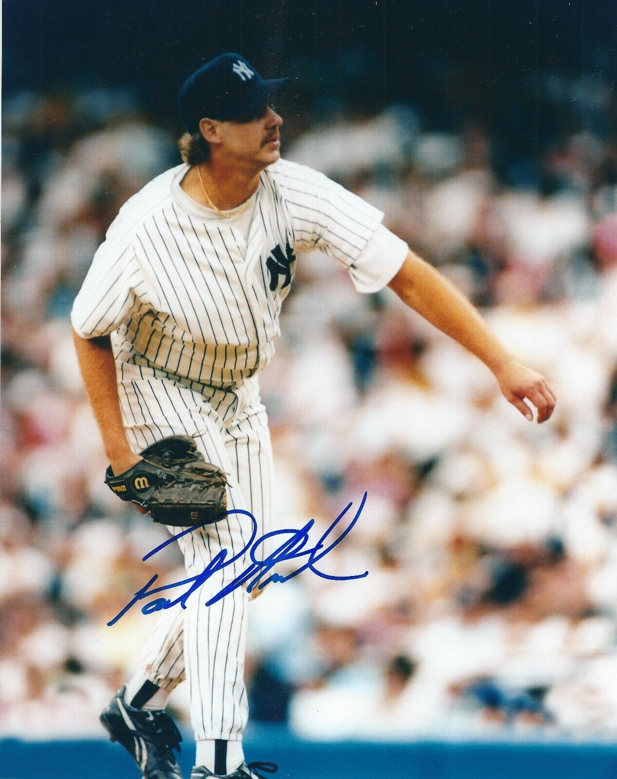 Autographed PAUL ASSENMACHER New York Yankees 8x10 Photo Poster painting - COA