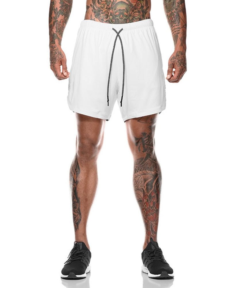 Men's Running Double-layer Fitness Pants