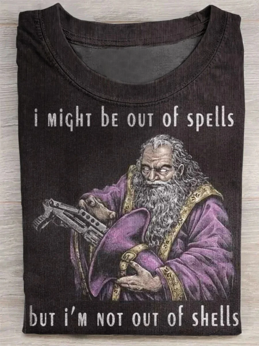 Eagerlys  I Might Be Outta Spells But I'm Not Out of Shells T-shirt Eagerlys