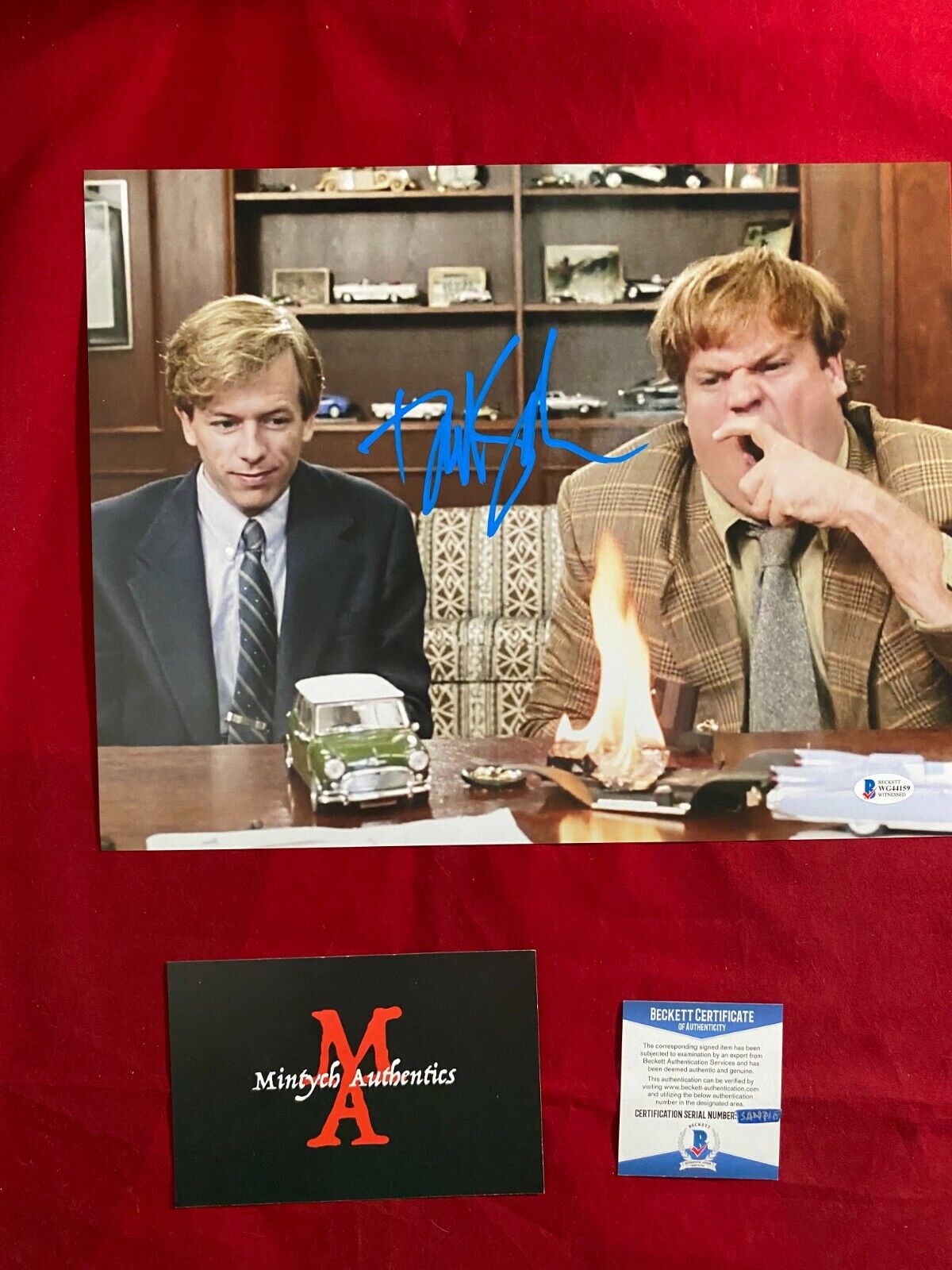 DAVID SPADE AUTOGRAPHED SIGNED 11x14 Photo Poster painting! TOMMY BOY! RICHARD! BECKETT COA!