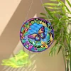 DIY Suncatcher Animal Flower Colorful Diamond Drawing Hanging Ornament (Butterfly)