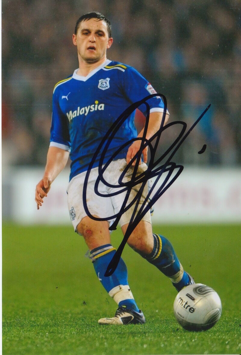 CARDIFF CITY HAND SIGNED CRAIG CONWAY 6X4 Photo Poster painting 3.