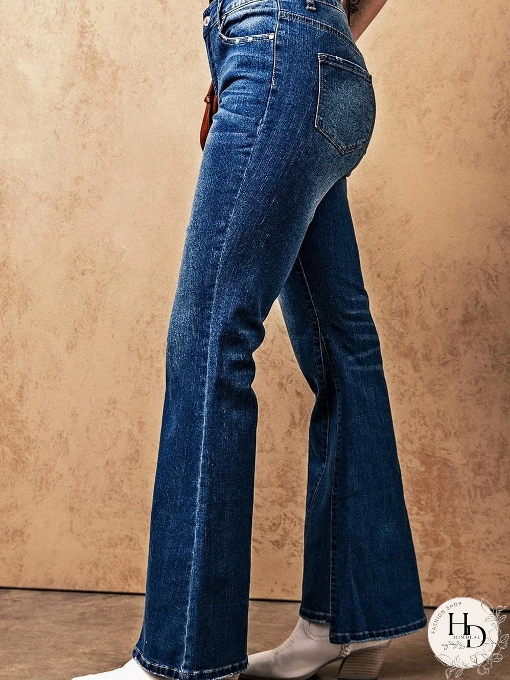 Vintage Inspired Flared Jeans