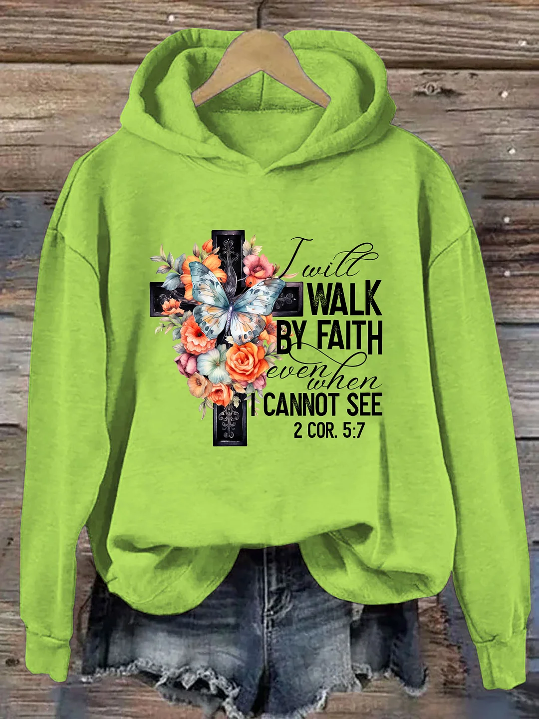 Walk by Faith Hoodie