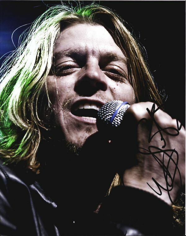 Wes Scantlin Puddle Of Mud Authentic signed 8x10 Photo Poster painting |CERT Autographed 326-t