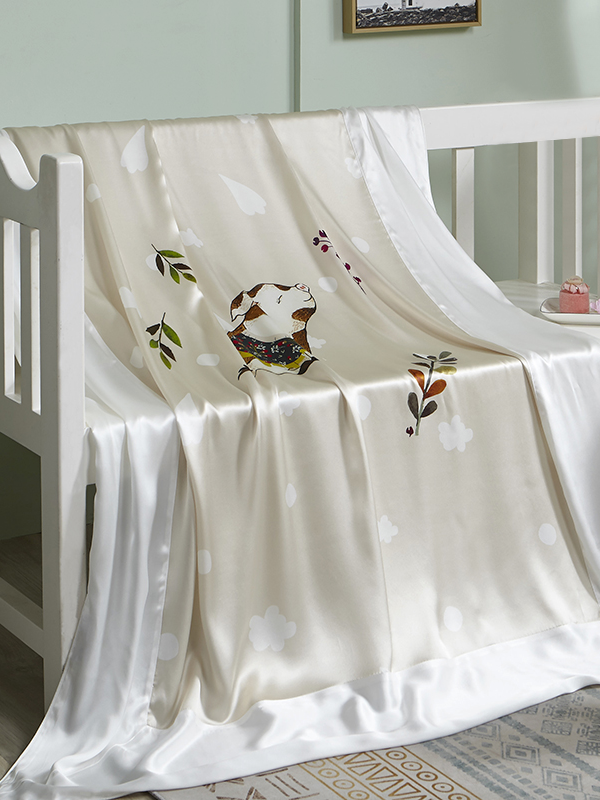 Cute Kid's Silk Duvet Cover