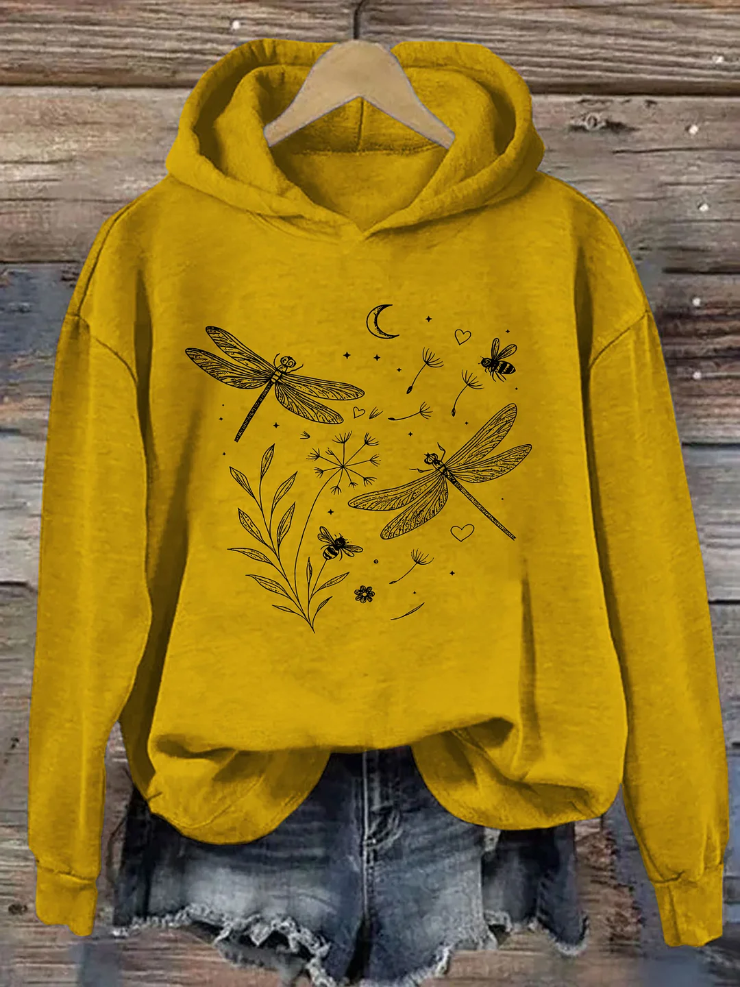 Dragonfly Nature Hoodie