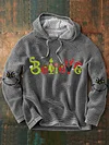 Men's Christmas Print Long Sleeve Hoodie
