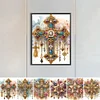 (Multi-Style)Cross Animal Flower-Partial Special Shaped Diamond Painting 30*40CM
