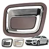 Car Rear Luggage Trunk Mat Carpet Handle for Mercedes Benz A B C Class (Black)