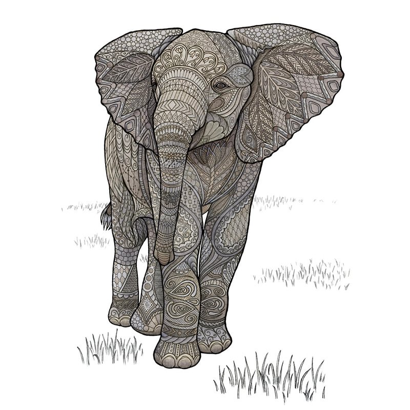 Ericpuzzle™ Ericpuzzle™Elephant Wooden Puzzle