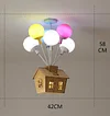 Balloon Creative Dream Cartoon Flying House Ceiling Lamp lampswell