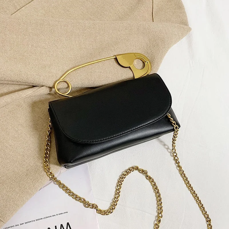 Special Small Totes With Metal Handle 2021 Fashion New Quality PU Leather Women's Designer Handbag Chain Shoulder Messenger Bag