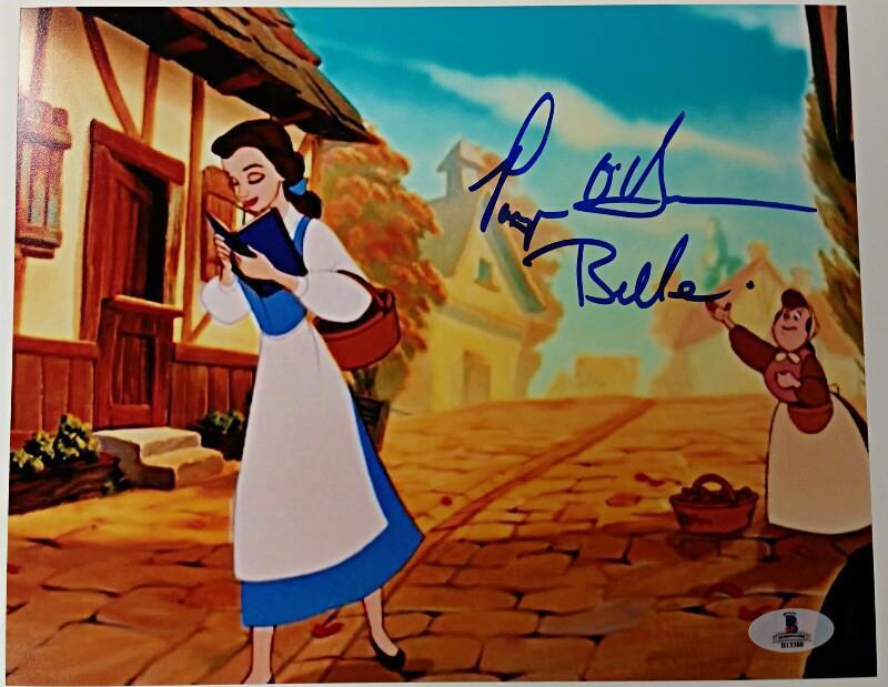 PAIGE O'HARA Signed 8x10 Photo Poster painting #6 BEAUTY AND THE BEAST Gold w/ Beckett BAS Coa