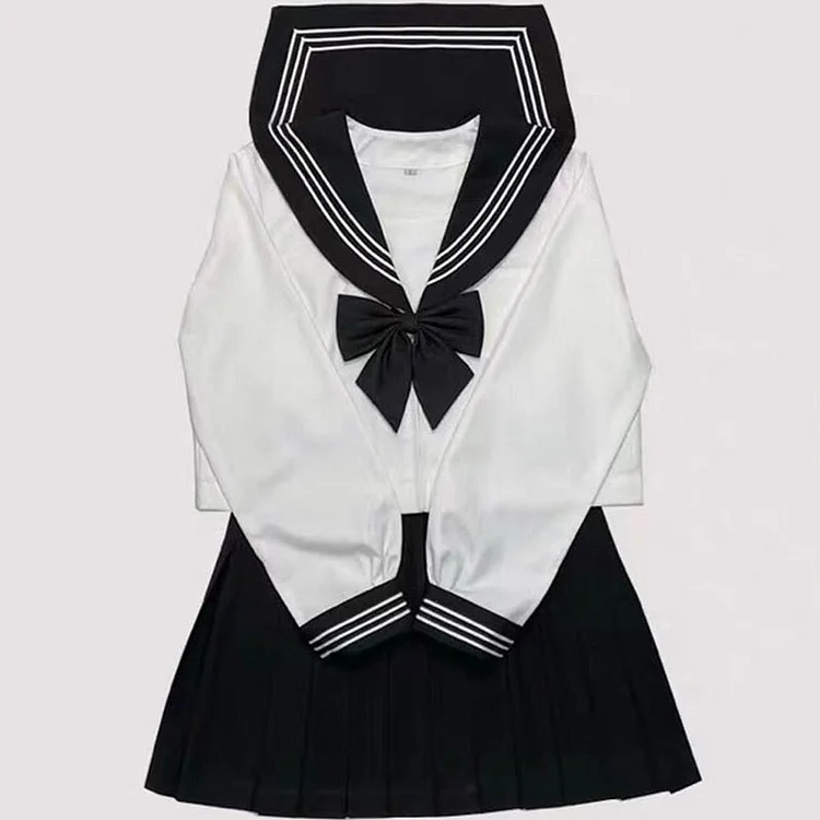 Sailor Japanese School Girl Uniform Suit - Gotamochi Kawaii Shop, Kawaii Clothes