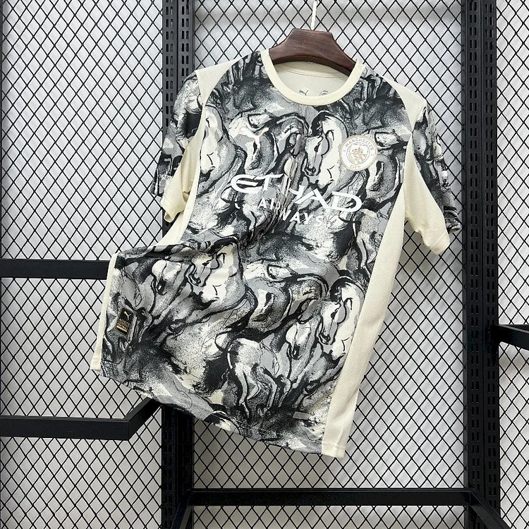 【S~4XL】Manchester City 25/26 Horse Year Special Edition Jersey