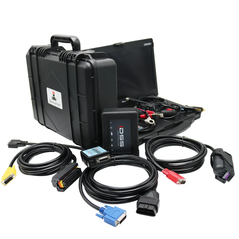 Scanner Diagnostic Tool Service System IDSS Hardware and Software Solution for Truck Diagnosis and Repair for Isuzu G-IDSS Products are unive (G-IDSS with Laptop)