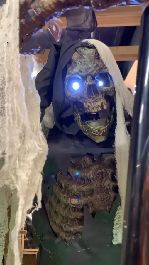 Death's scythe reaps on Halloween 