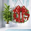 Diamond Painting Christmas Wreath Pendant