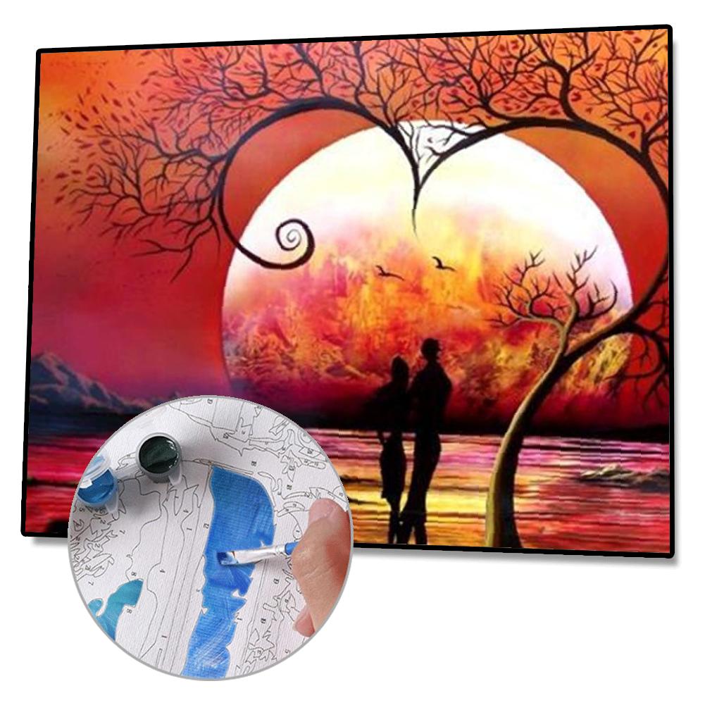 Paint By Numbers Moon 50*40CM