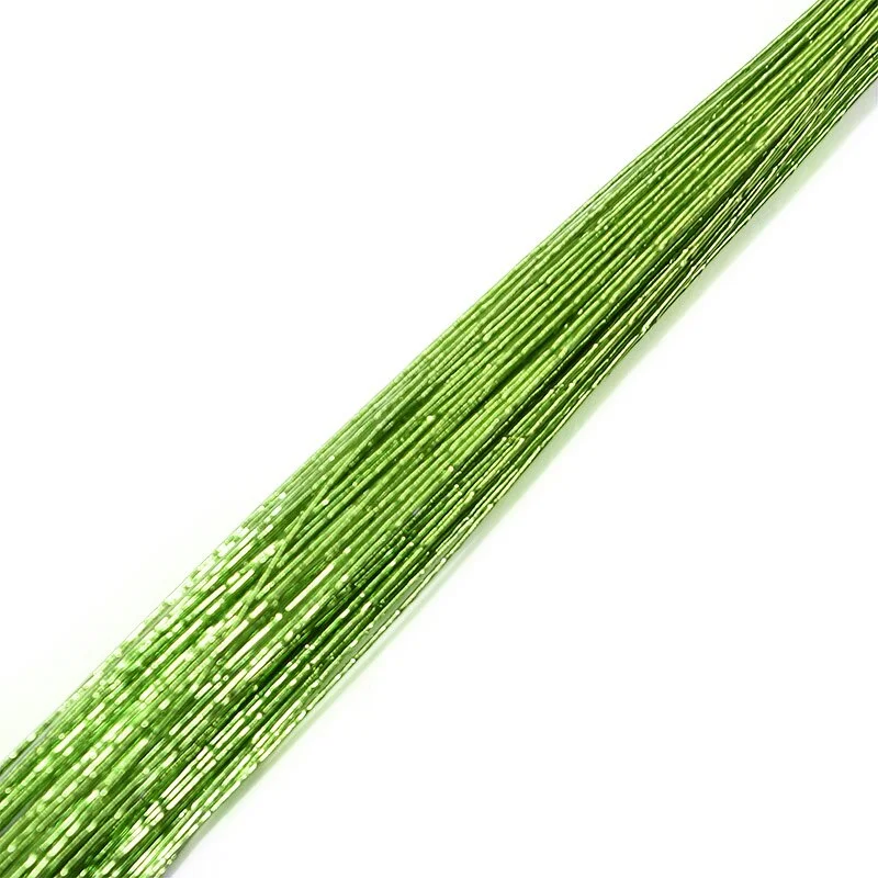 25Pcs 80cm Stocking Flower Wire 0.45mm Diameter Iron Wire For DIY Nylon Stocking Flower Making nylon stocking flower accessory