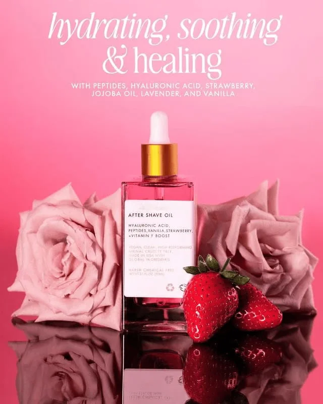 🔥Last Day Special Sale🍓 After Shave Perfume Oil - Strawberry & Vanilla Scent