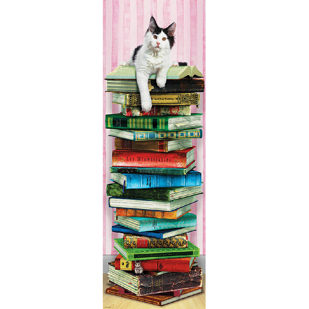

Cat - Square Drill Diamond Painting - 30*90CM (Big Size), 501 Original