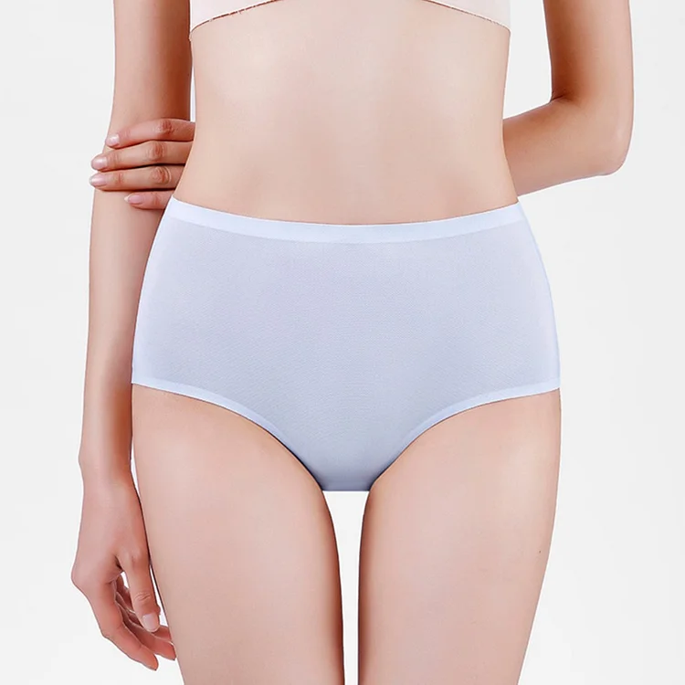 Women's summer ultra-thin non-marking ice silk panties 🔥 cool for the summer