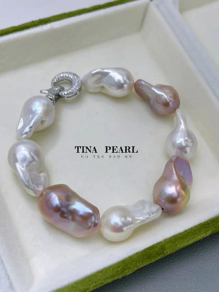 2024 TINA Jewelry Freshwater pearl Baroque bracelet