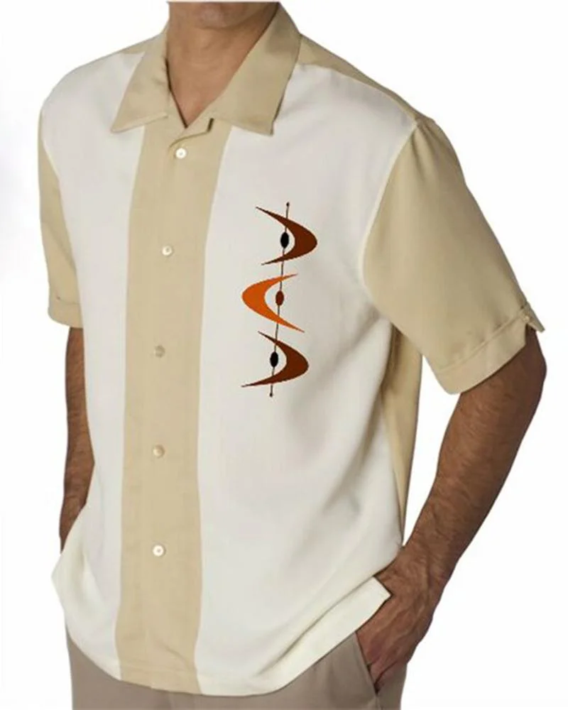Men's Casual Shirt Short Sleeve-16