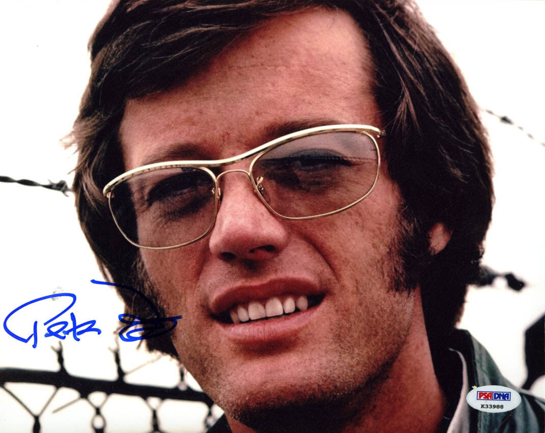 Peter Fonda SIGNED 8x10 Photo Poster painting Easy Rider 3:10 to Yuma PSA/DNA AUTOGRAPHED