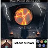 6 Inch Plasma Disc（Tricolor），Plasma Plate ，Flashmen Plasma Disc Science Toy，Fancy Club Decor and Science Education Gifts，Plasma Disk