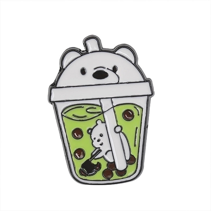 Cute Pin Animal Alloy Enamel Women’S Brooches