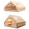 [US Local Warehouse] Inflatable Camping Tent with Pump Waterproof Windproof Blow Up Tent for Outdoors