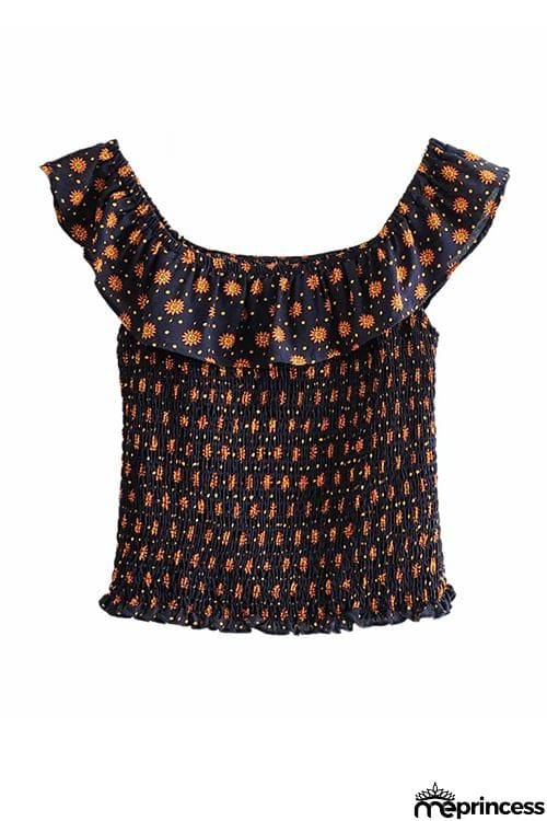 Bohemia Print Skirt Set