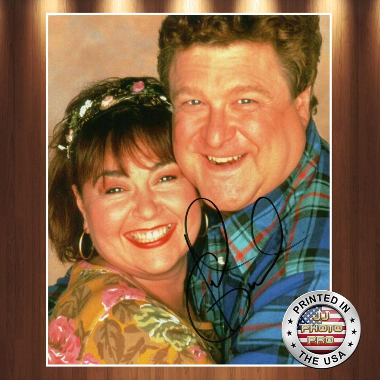 John Goodman Autographed Signed 8x10 Photo Poster painting (Roseanne) REPRINT