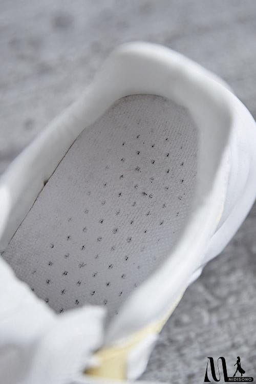 MidiSono - Chunky Mesh Two Tone Lace Up Sneakers