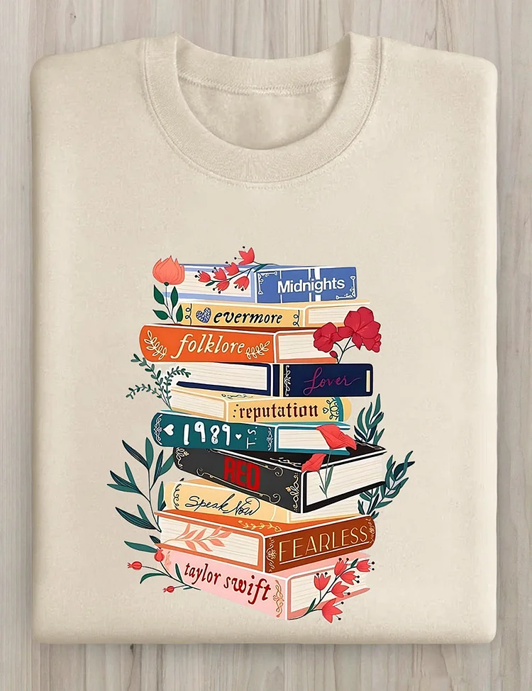Women's TS Eras Tour Books Shirt