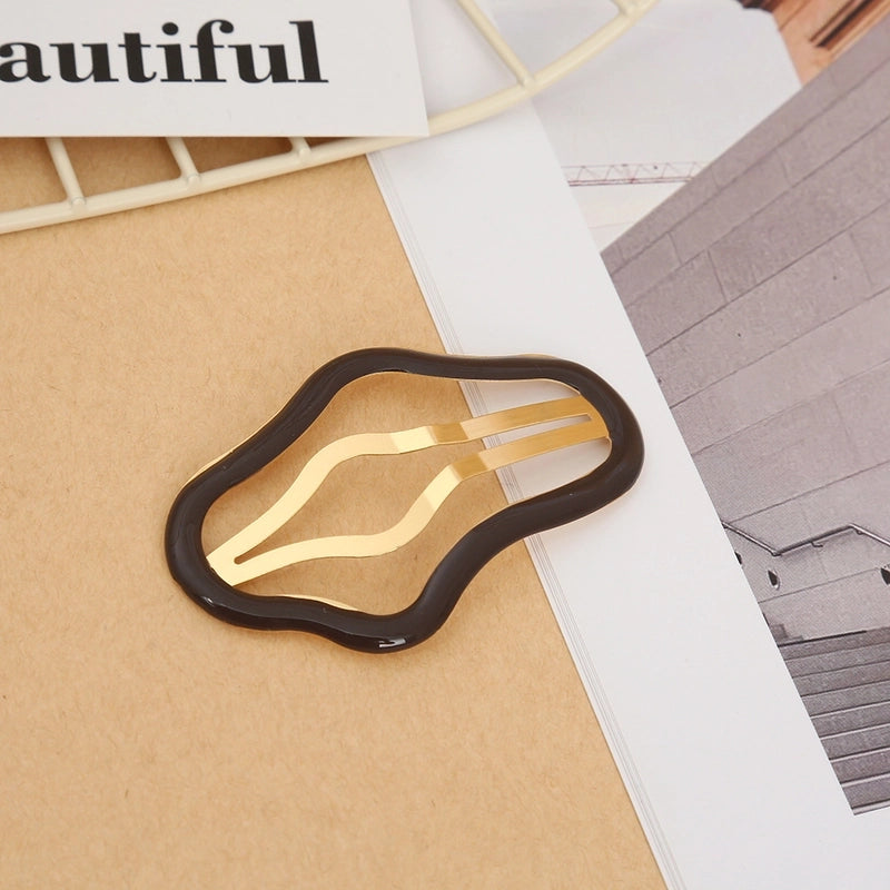 Women’s Minimalist Clouds Alloy Inlay Rhinestones Hair Clip