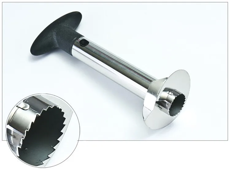 Likron Watches Premium Stainless Steel Pineapple Slicer Corer Effortless Kitchen Tool for Fresh Fruit Preparation