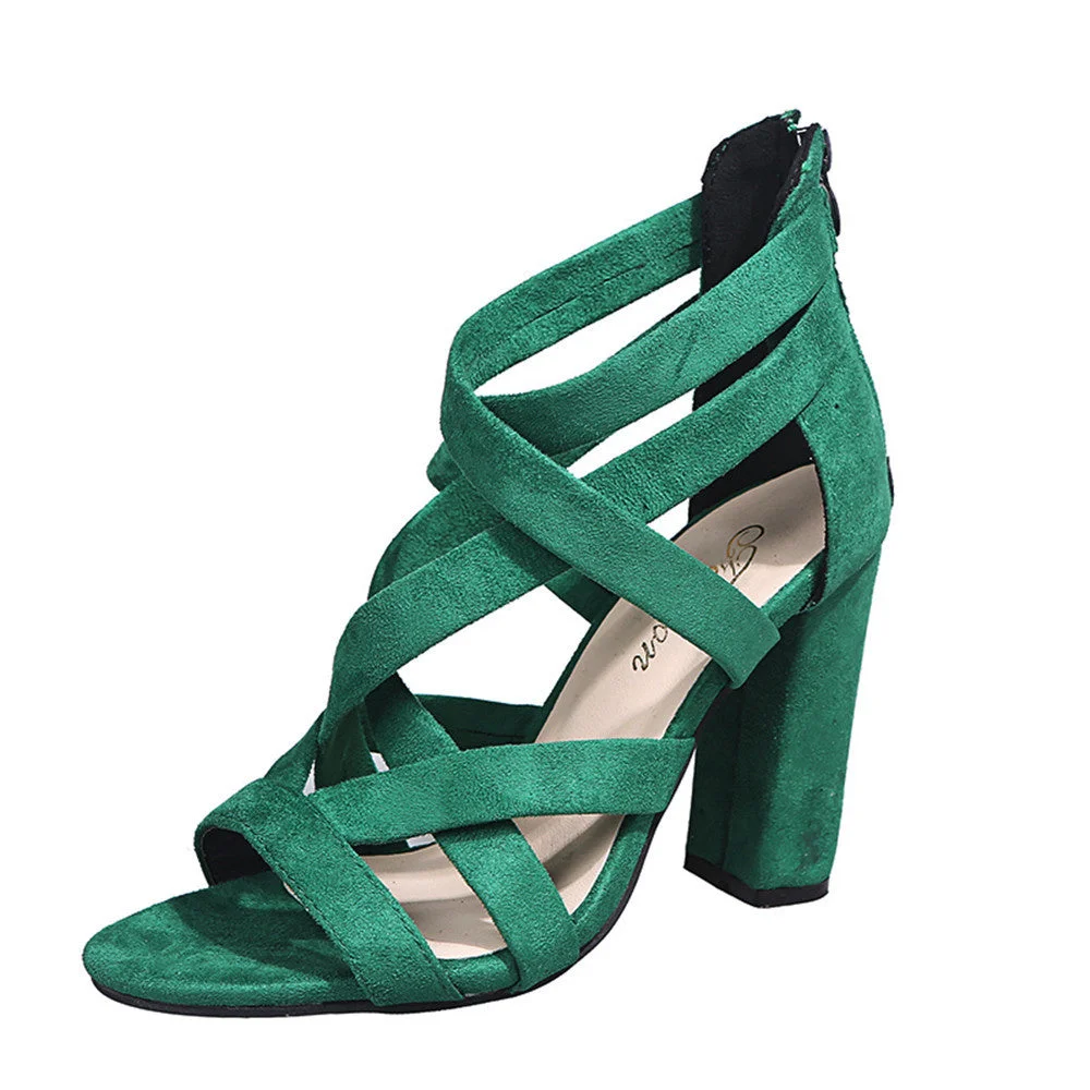 Women's Pointed Toe Strap High Heel Sandals