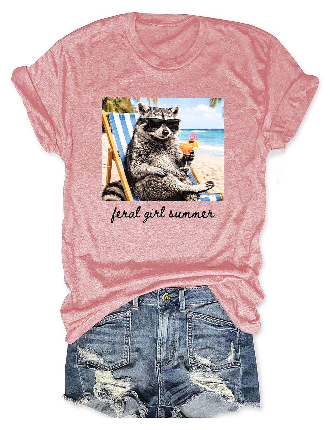 Feral Girl Summer T-shirt