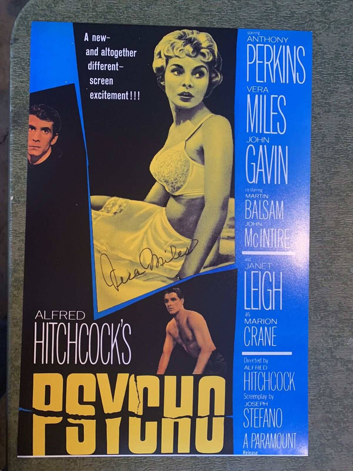 Vera Miles Autographed Photo Poster painting Signed 12x18 Psycho Pic