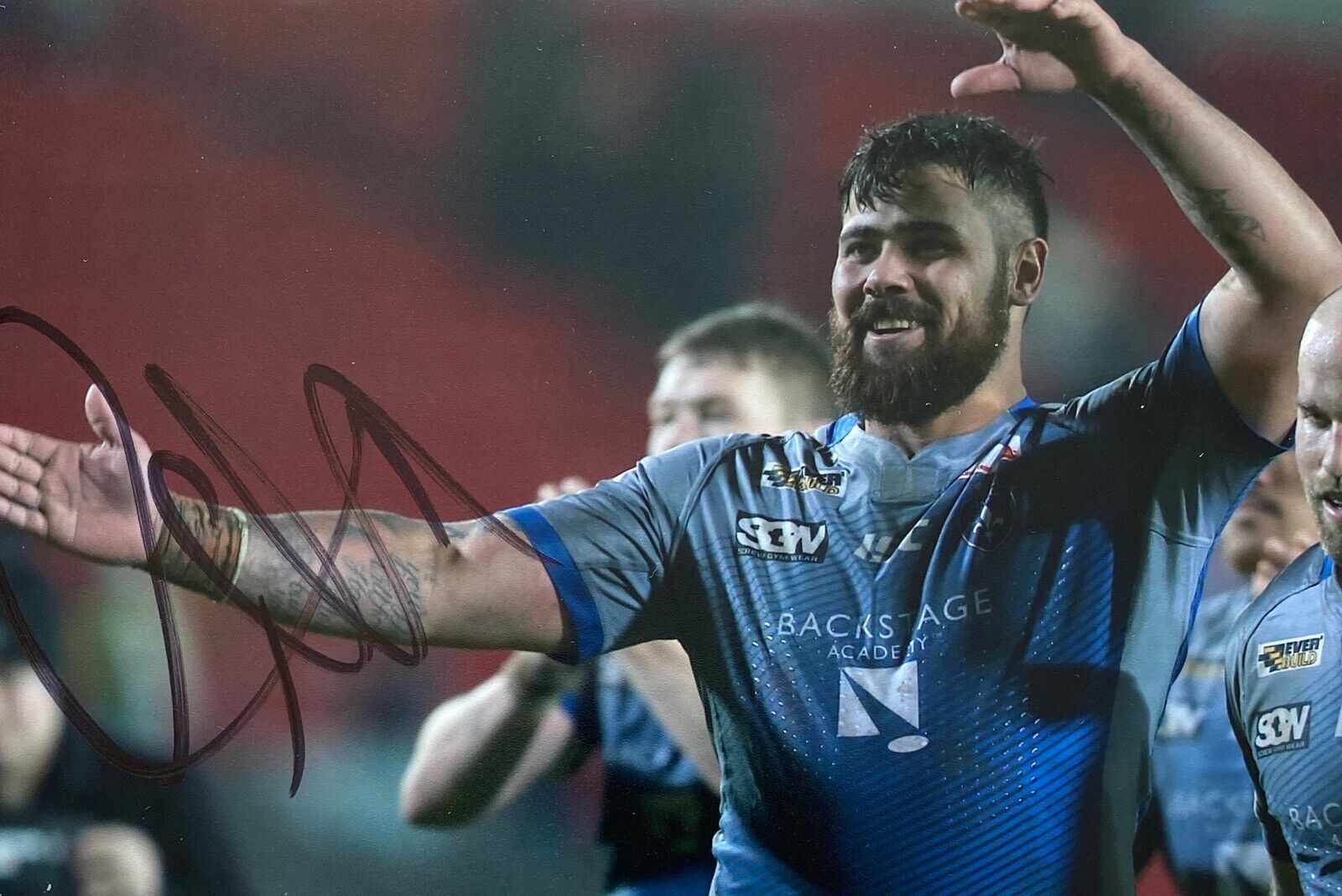 David Fifita Genuine Hand Signed 6X4 Photo Poster painting - Wakefield Trinity 2