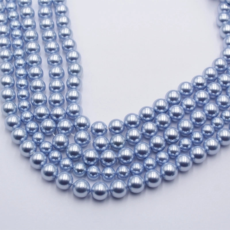 1 Piece Minimalist Round Freshwater Pearl Jewelry Accessories