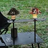 10PCS Outdoor Umbrella Lampshade Kraft Paper Hanging Lantern Cover for Camp Lamp